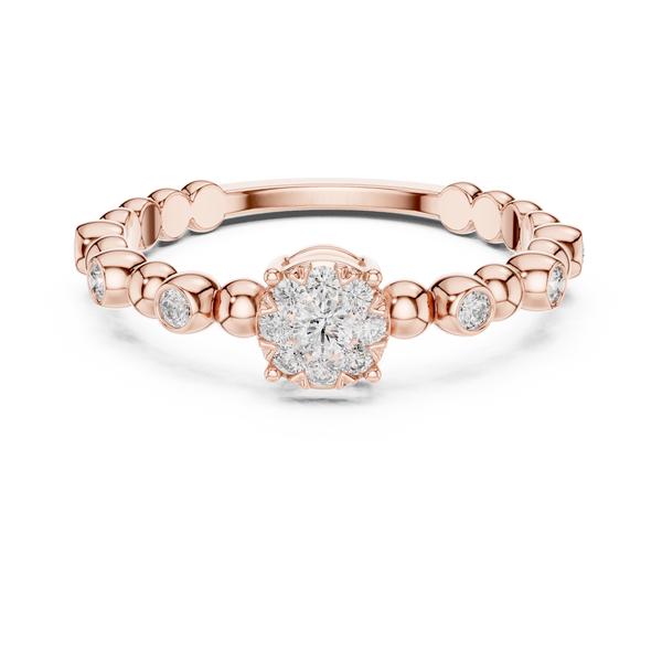 Starlit Crown Ring