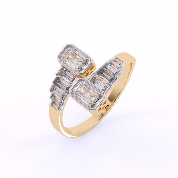 Baguette Brilliance Diamond Ring