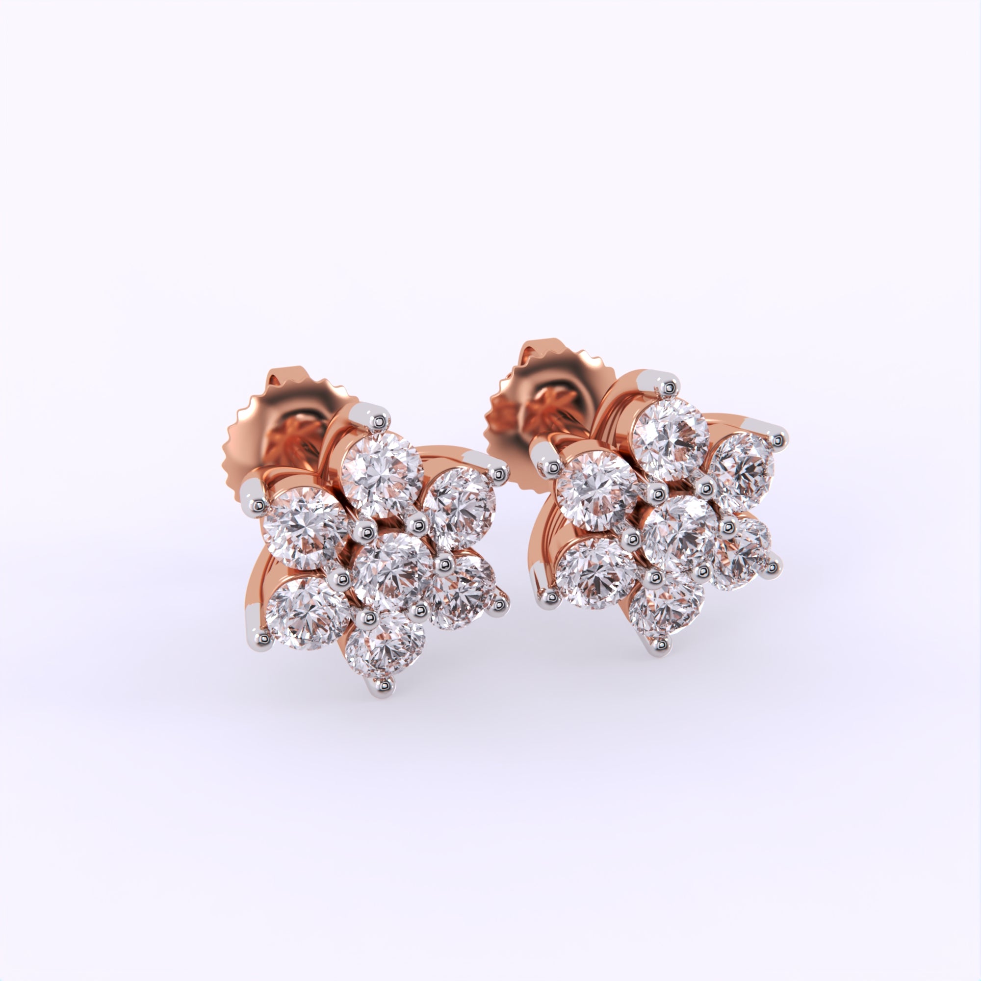 Dazzling Snowflake Earrings