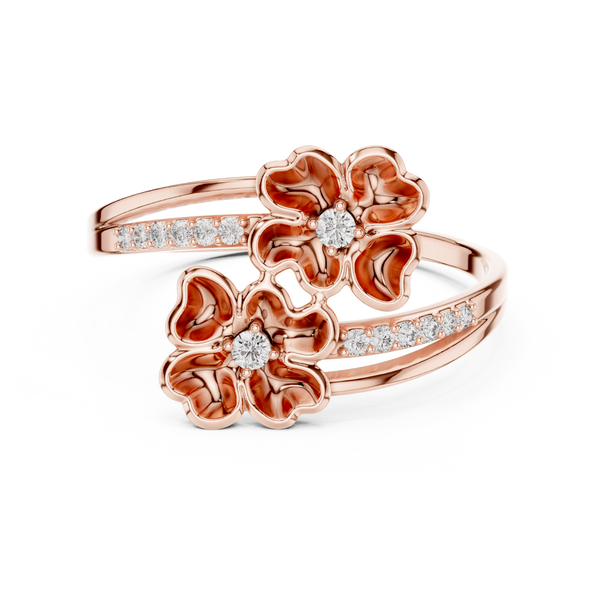 Blossom Glow Diamond Ring