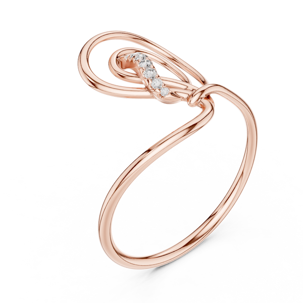 Twist of Elegance Ring