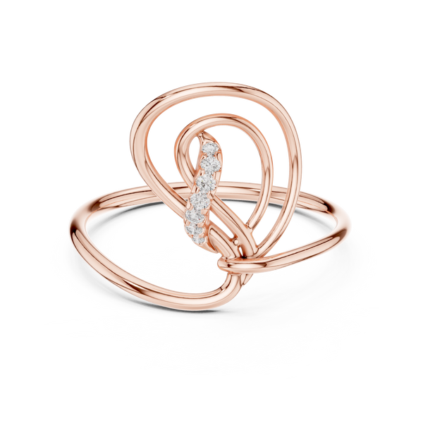 Twist of Elegance Ring