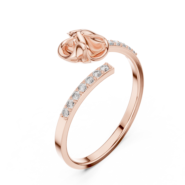 Rosé Blossom Ring