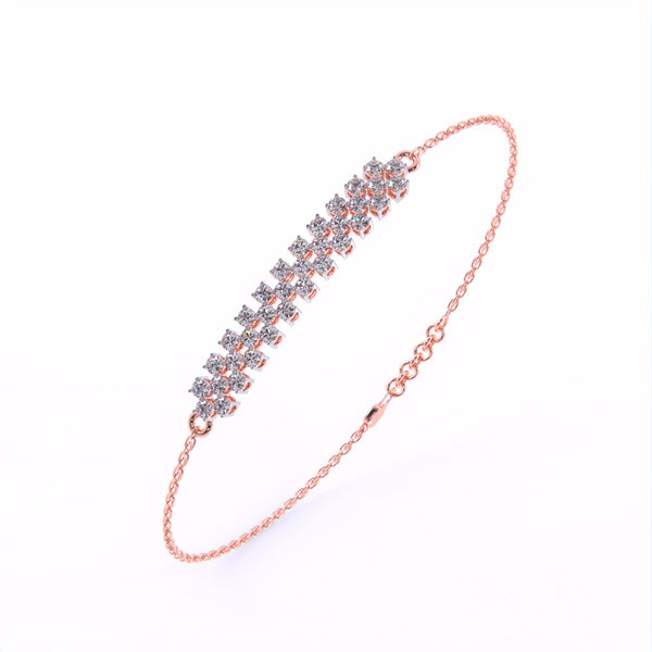 Sparkling Ivy Diamond Bracelet