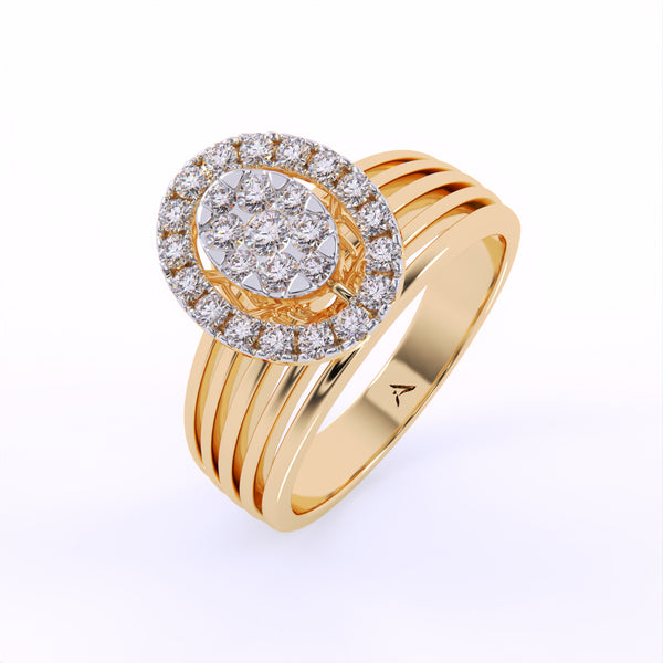 Celestial Crown Diamond Ring