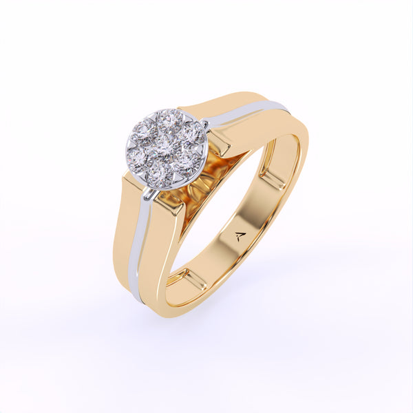 Solstsice Glow Diamond Ring