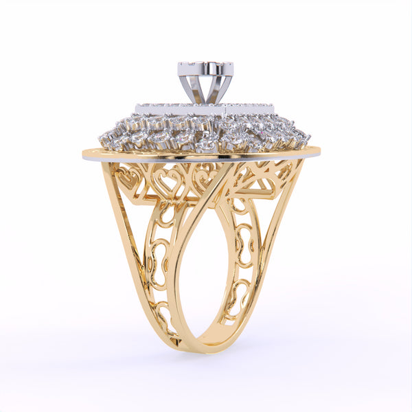 Luxor Ascendancy Designer Diamond Ring