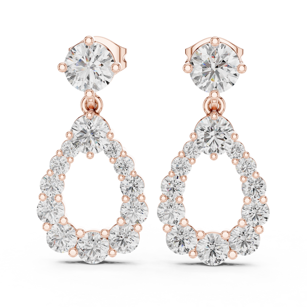 Lumina Teardrop Elegance Earrings