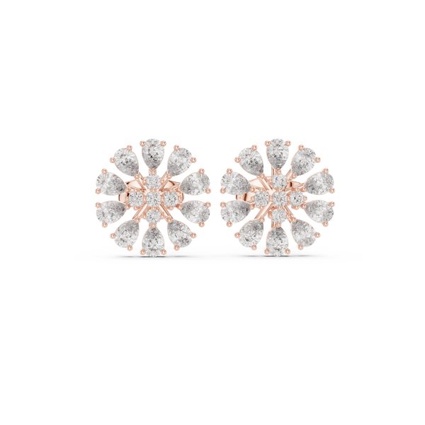 Crystal Bloom Studs