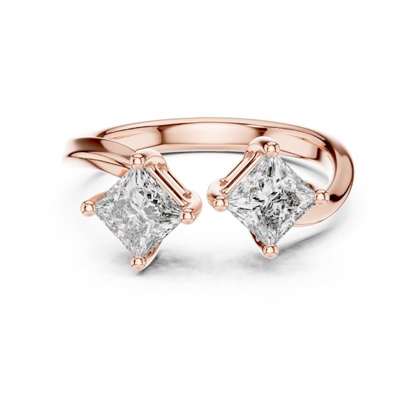 Two Souls One Sparkle Diamond Ring