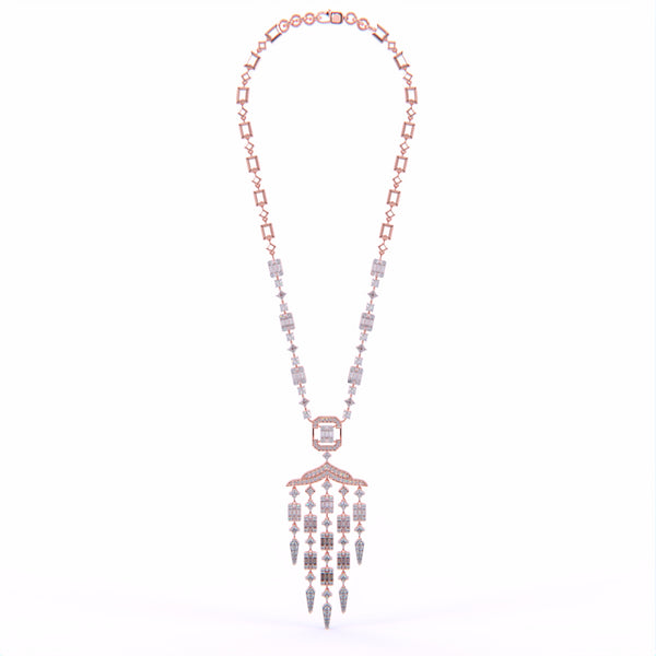 Vintage Vibes Diamond Necklace