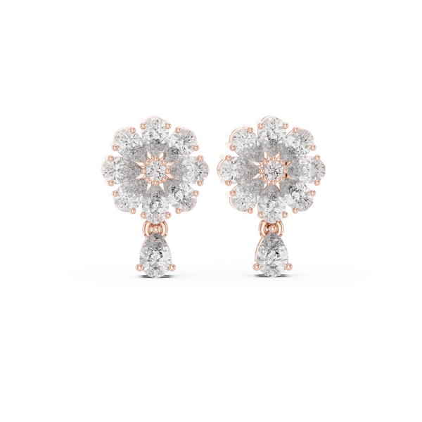 Luxe Flower Radiance Earrings
