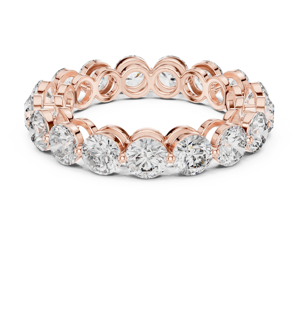 Radiant Circle Diamond Eternity Band