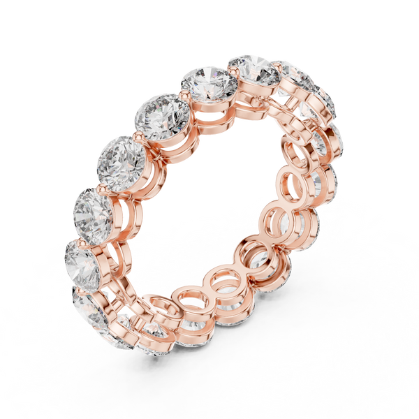 Radiant Circle Diamond Eternity Band