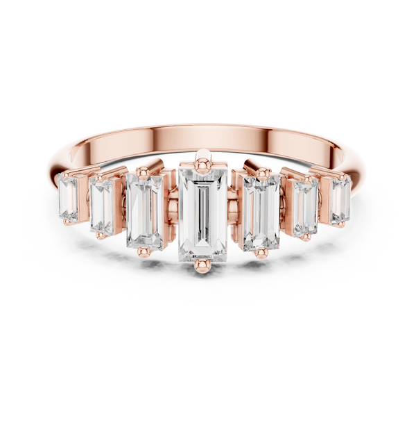 7 Baguette Ring