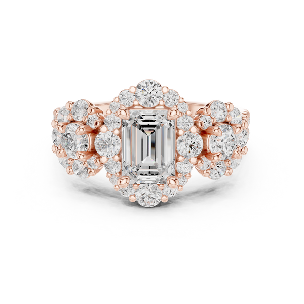 Regal Bloom Diamond Ring