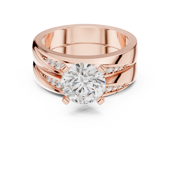 Grandeur Solitaire Diamond Ring