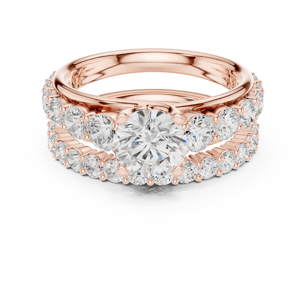 Timeless Double Sparkle Diamond Ring