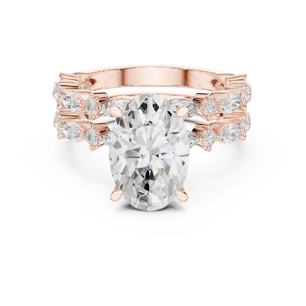 Eternal Oval Bloom Ring