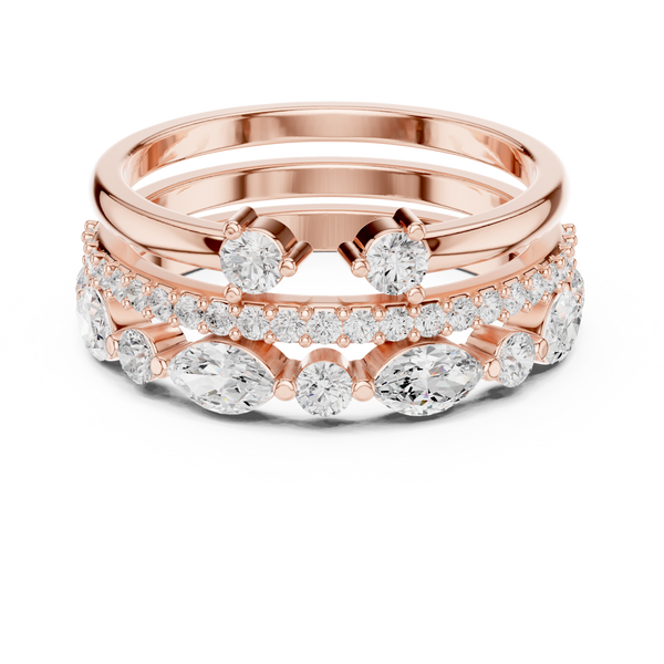 Chic Eternity Baguette Ring