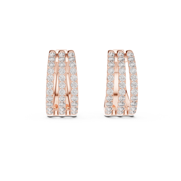 TriLuxe Spark Hoops