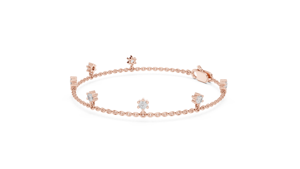Daisy Spark Diamond Bracelet