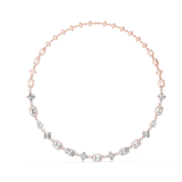 Art Deco Glacé Necklace