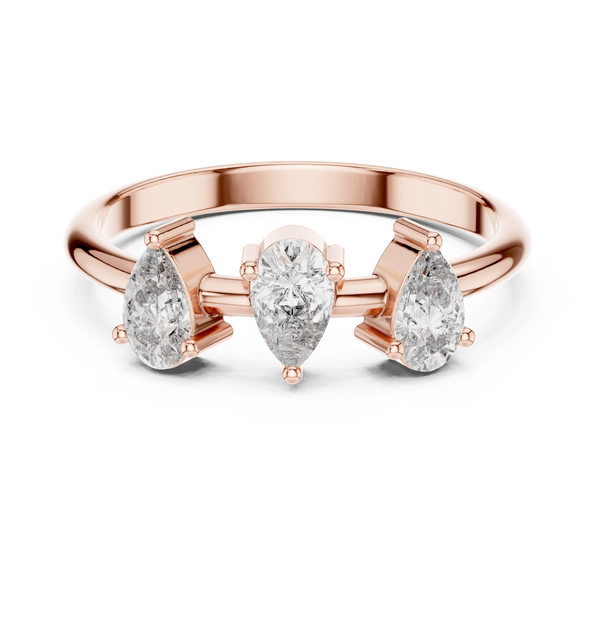 Trinity Spark Ring