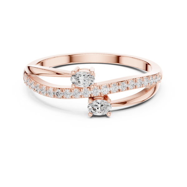 Luxe Crossover Ring
