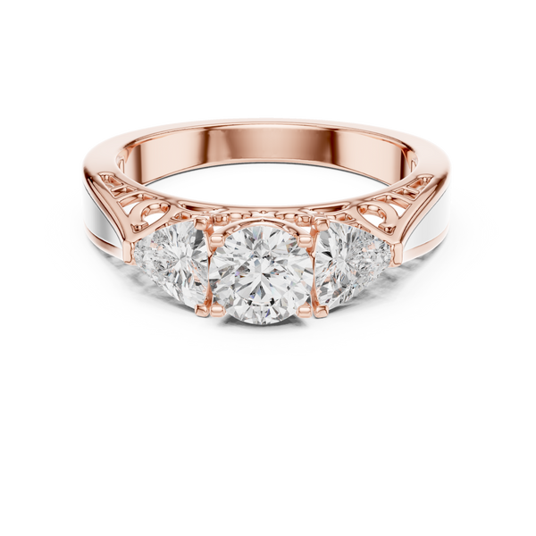 Tri-Luxe Radiance Ring