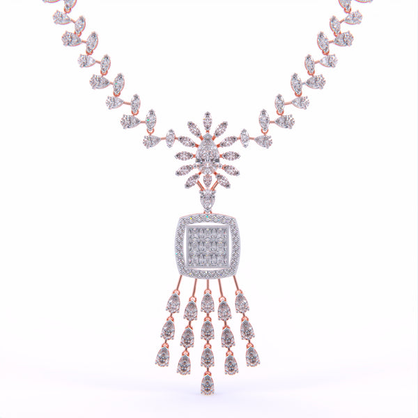 Aurelia Celestial Diamond Necklace