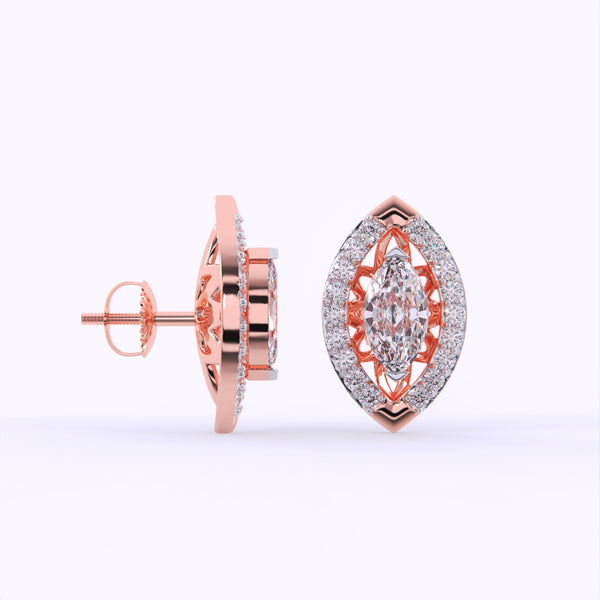 Celestial Eye Diamond Earrings