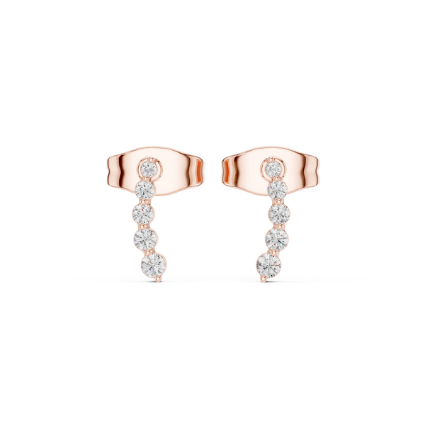Linear Diamond Studs