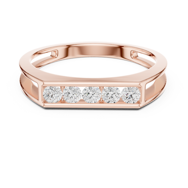 Five Diamond Men's Ring