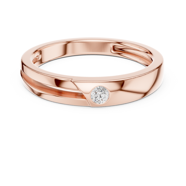 Solitaire Edge Band