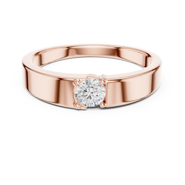 Crown Solitaire Band
