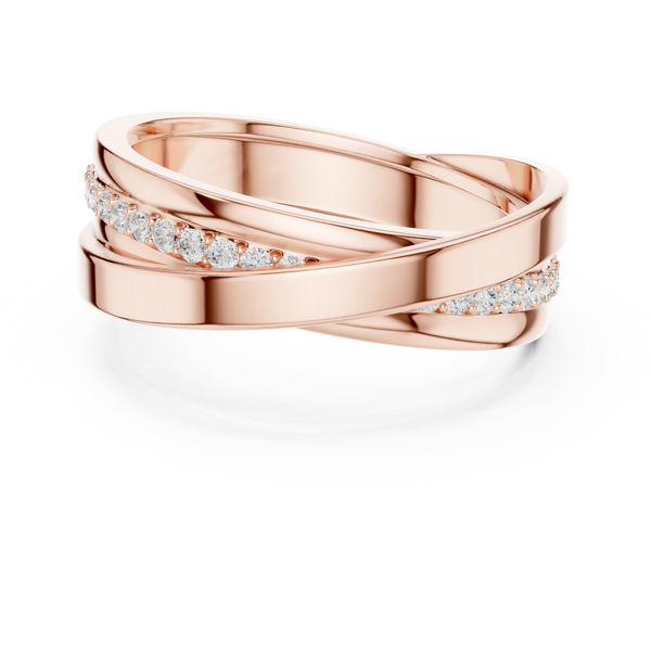 Eternal Twist Diamond Band