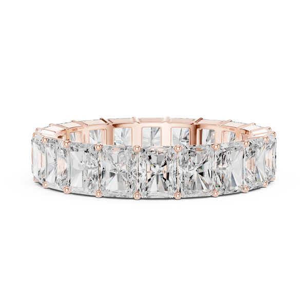 Radiant-Cut Eternity Band
