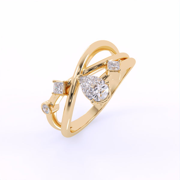 Eternal Flow Diamond Ring